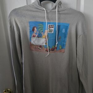 Gray Long Sleeve Tee Shirt